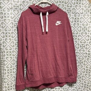 Nike Men's Maroon Hoodie Sweater